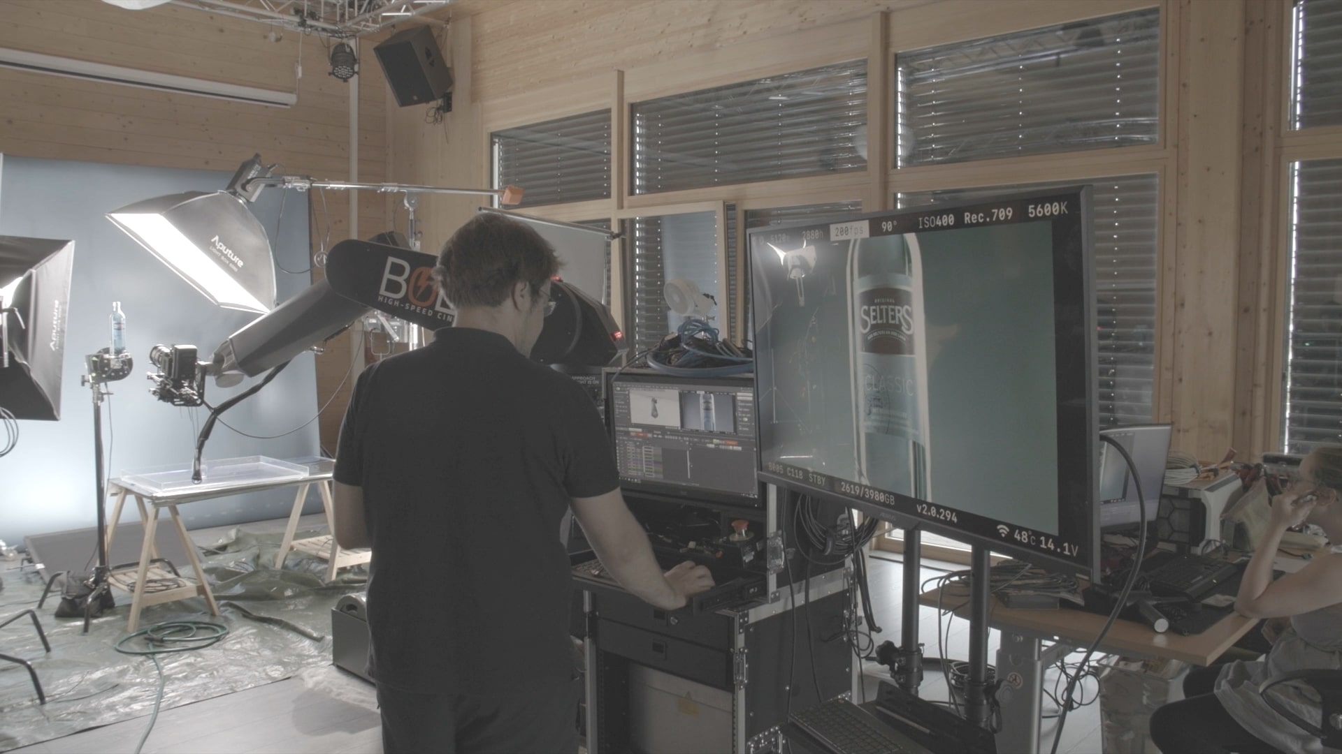 Sören Weingarten on a motion control set